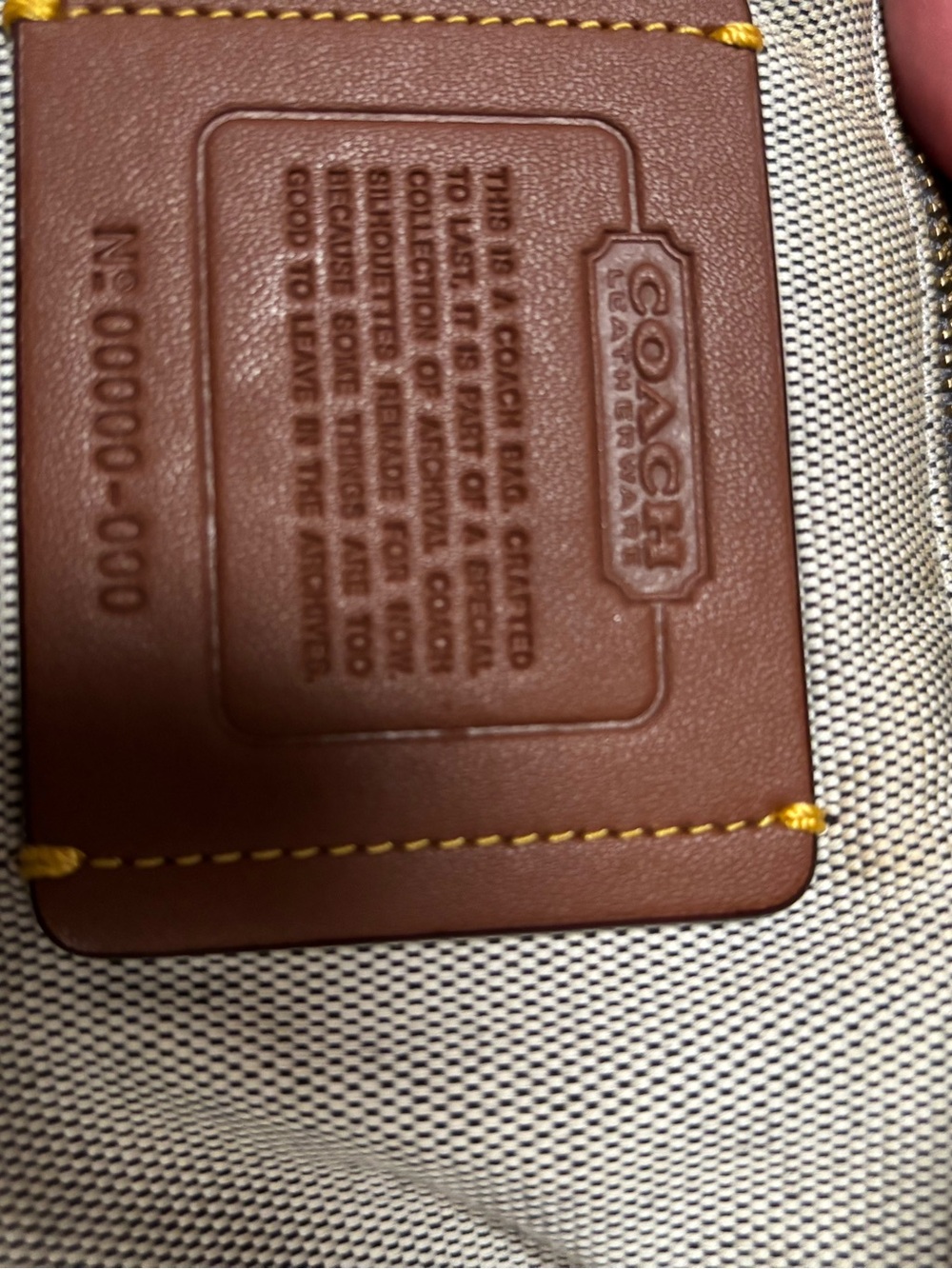 GUC Coach SAMPLE Duffle - Picture 2 of 16